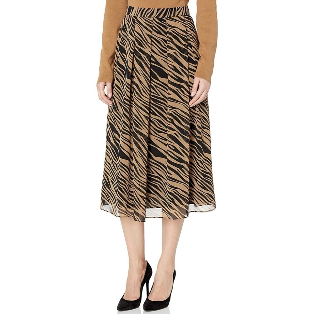 Anne Klein Long Pleated Skirt